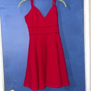 red Francesca’s dress medium